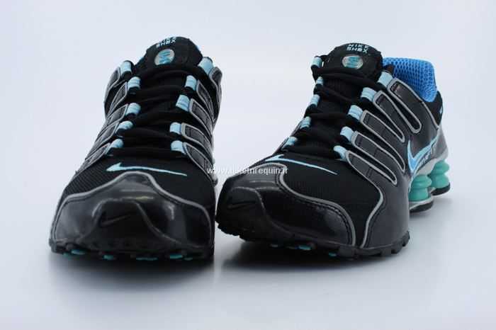 Vert Et Noir Shox Nz Baskets
